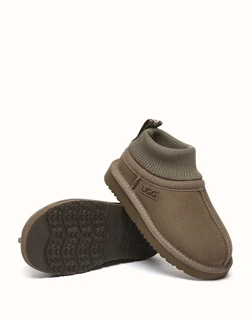 AUSTRALIAN SHEPHERD® Margaret Stretchy Ankle Kids Slippers