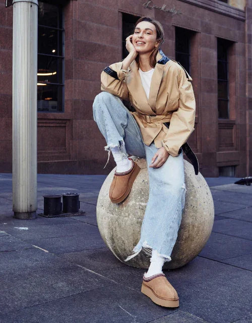 AUSTRALIAN SHEPHERD® Ventus Tazzy Platform Slippers