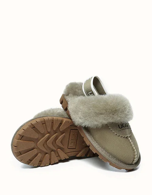 AUSTRALIAN SHEPHERD® Waffle Plus Slingback Kids Slippers