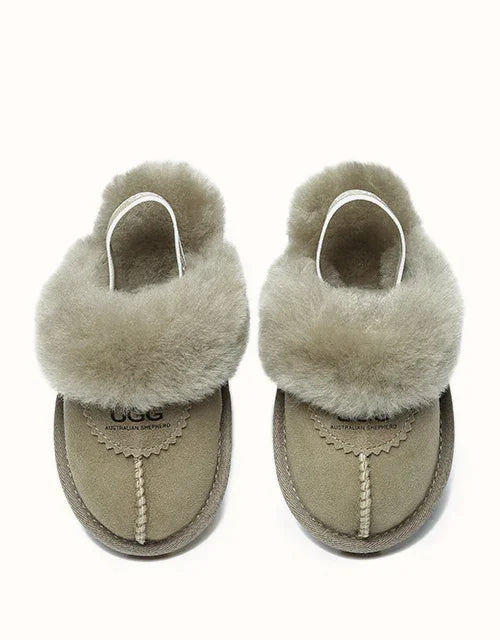 AUSTRALIAN SHEPHERD® Waffle Plus Slingback Kids Slippers