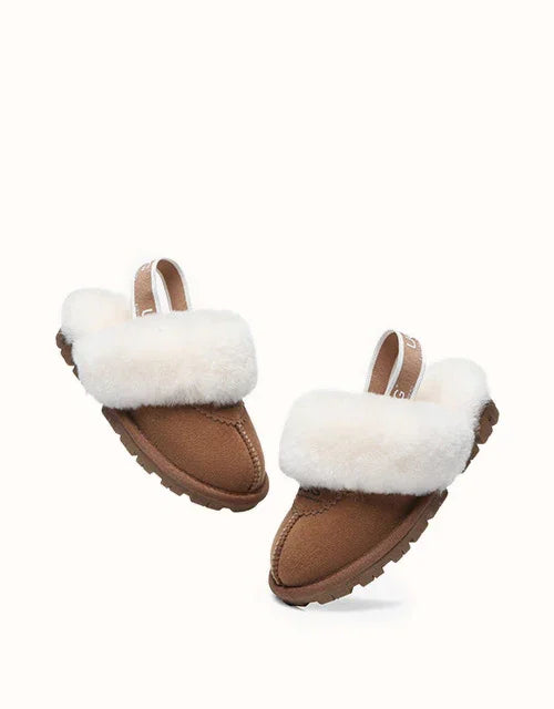 AUSTRALIAN SHEPHERD® Waffle Plus Slingback Kids Slippers