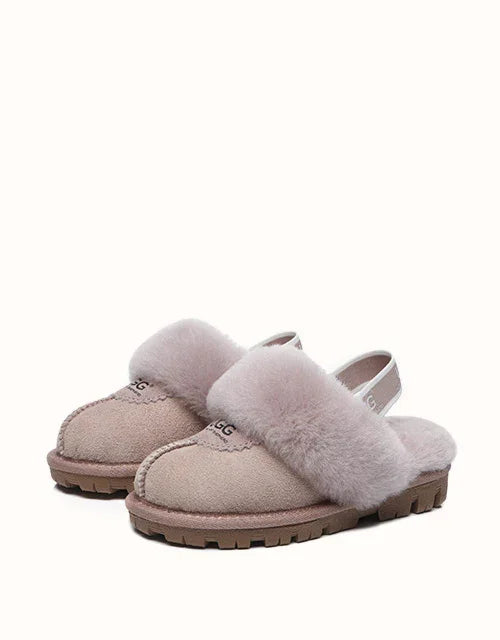 AUSTRALIAN SHEPHERD® Waffle Plus Slingback Kids Slippers