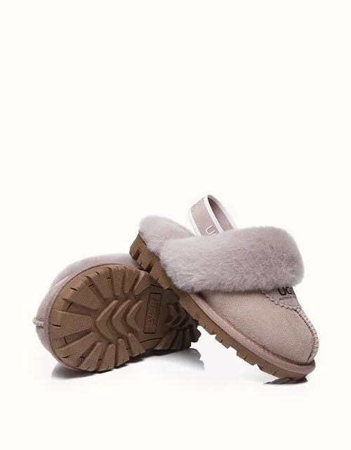 AUSTRALIAN SHEPHERD® Waffle Plus Slingback Kids Slippers
