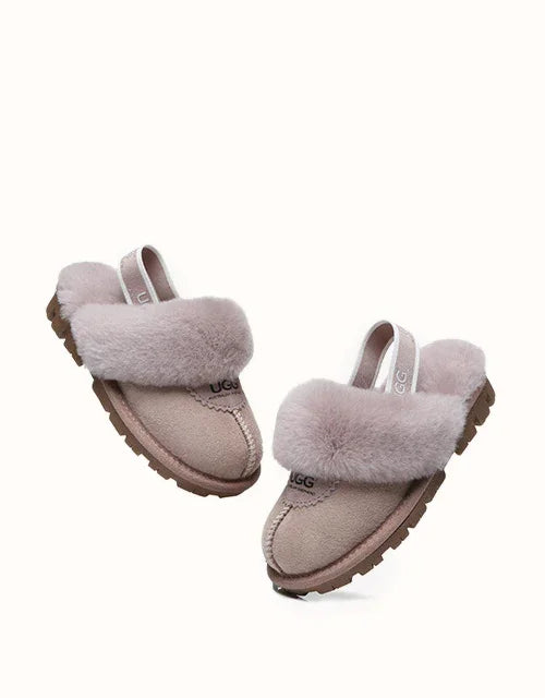 AUSTRALIAN SHEPHERD® Waffle Plus Slingback Kids Slippers