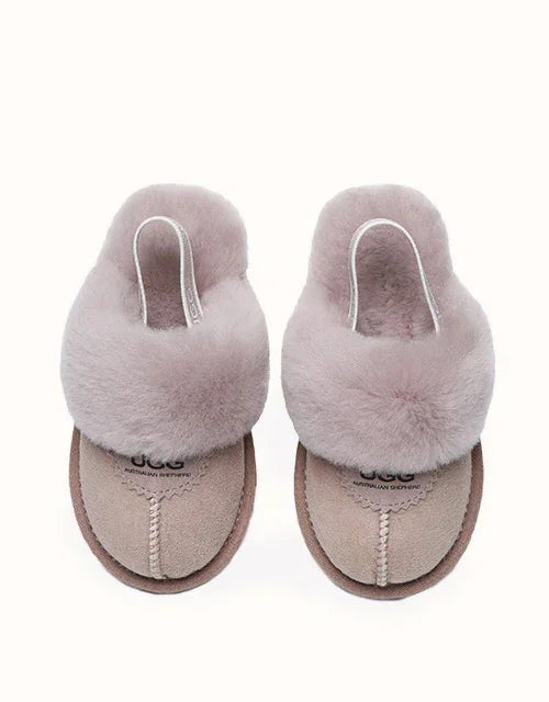 AUSTRALIAN SHEPHERD® Waffle Plus Slingback Kids Slippers