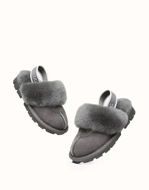AUSTRALIAN SHEPHERD® Waffle Plus Slingback Kids Slippers