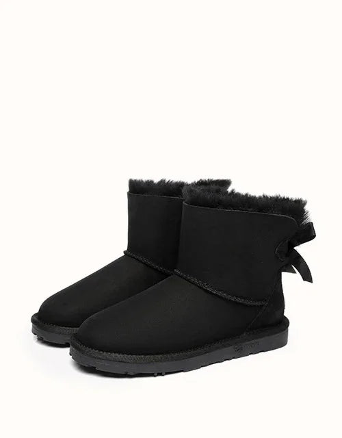 EVERAU® Mini Back Bow Boots