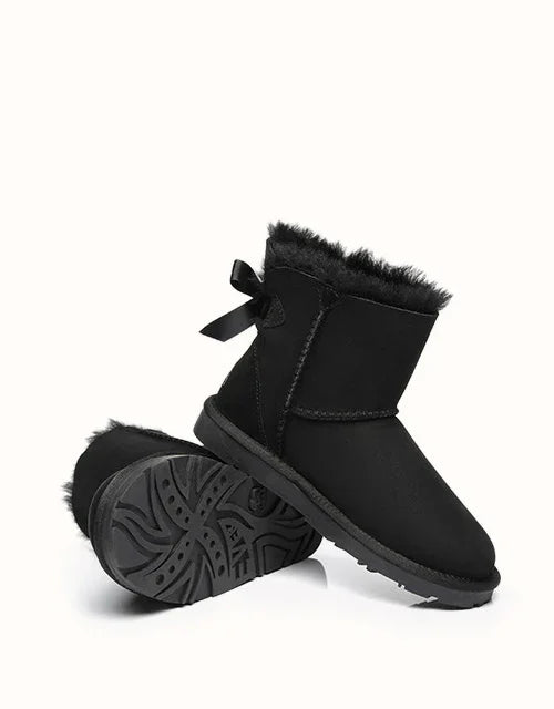 EVERAU® Mini Back Bow Boots