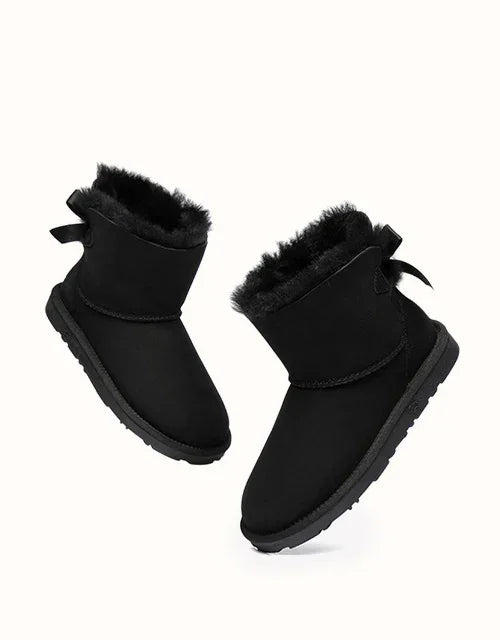 EVERAU® Mini Back Bow Boots
