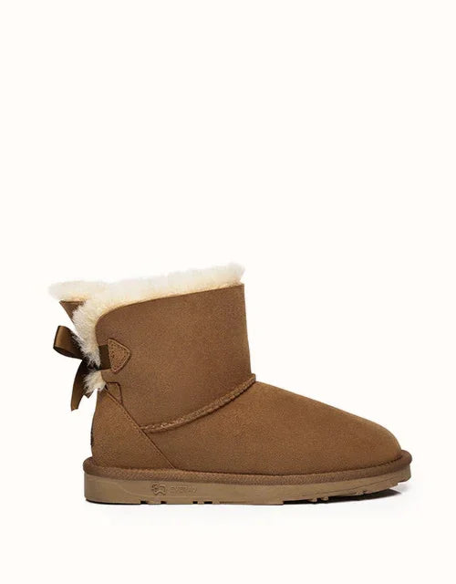 EVERAU® Mini Back Bow Boots