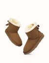 EVERAU® Mini Back Bow Boots