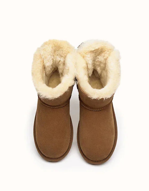 EVERAU® Mini Back Bow Boots