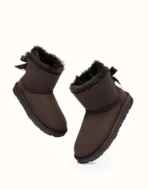 EVERAU® Mini Back Bow Boots