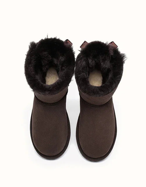 EVERAU® Mini Back Bow Boots