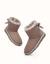 EVERAU® Mini Back Bow Boots
