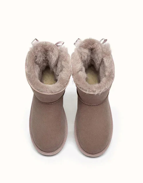 EVERAU® Mini Back Bow Boots