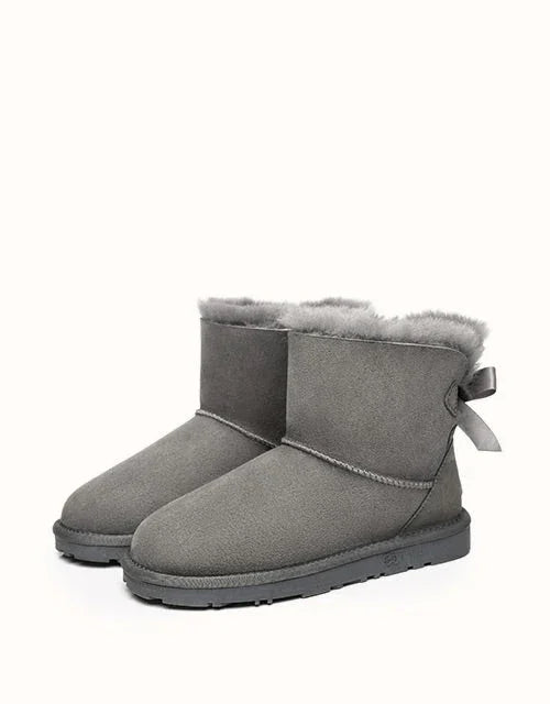 EVERAU® Mini Back Bow Boots