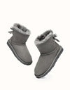 EVERAU® Mini Back Bow Boots