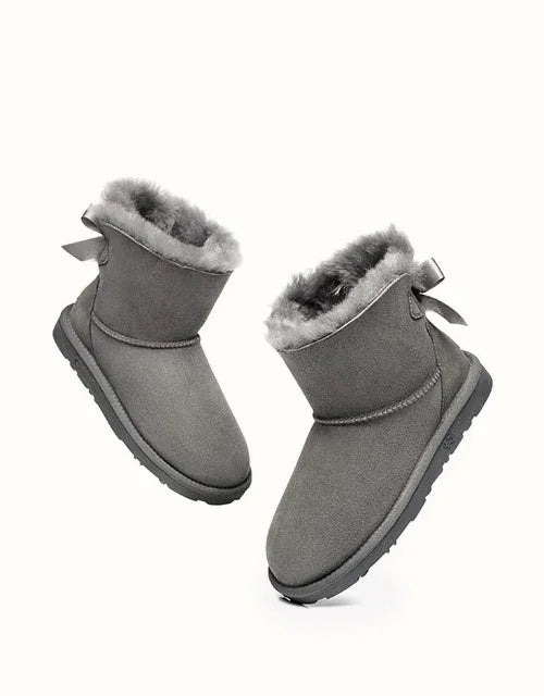 EVERAU® Mini Back Bow Boots
