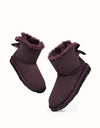 EVERAU® Mini Back Bow Boots