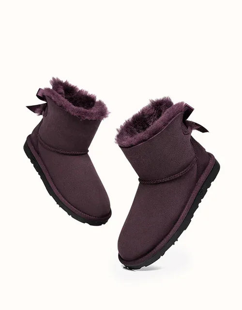 EVERAU® Mini Back Bow Boots
