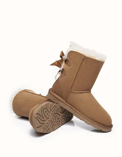 EVERAU® Short Back Bow Boots