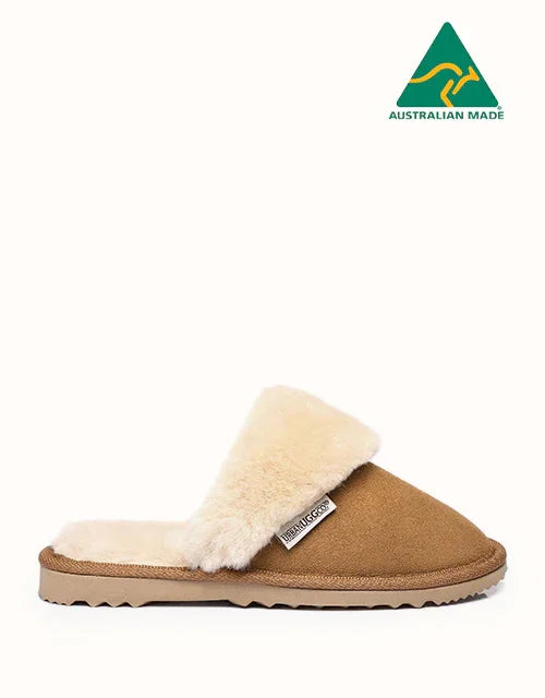 URBAN UGG® Collar Scuff Slippers