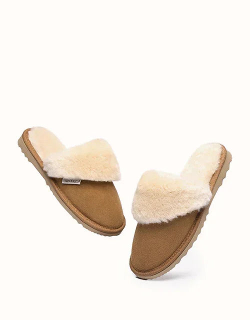 URBAN UGG® Collar Scuff Slippers