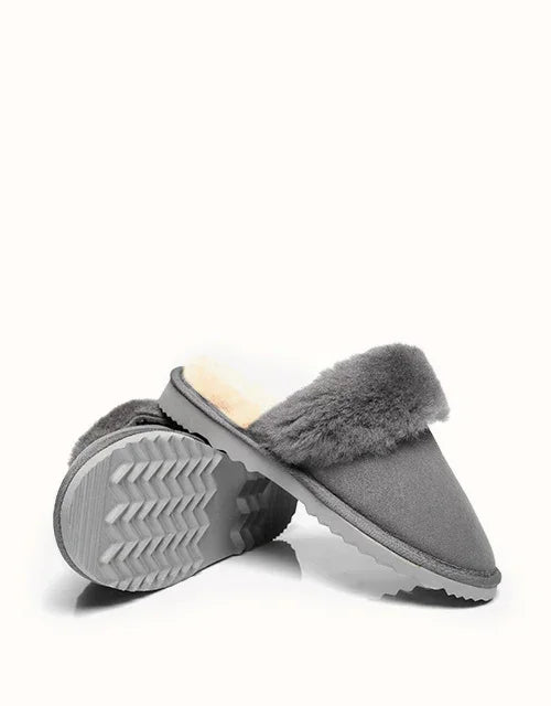URBAN UGG® Collar Scuff Slippers