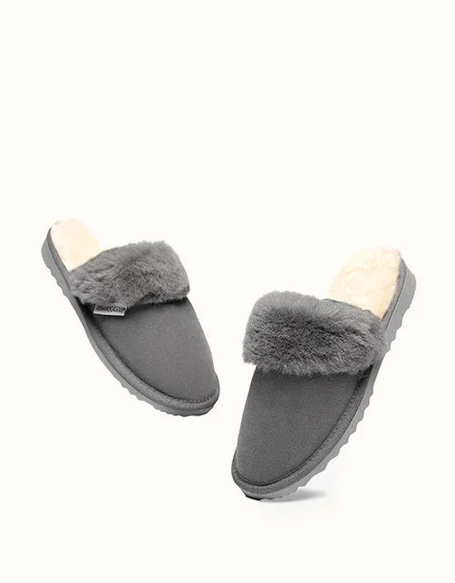 URBAN UGG® Collar Scuff Slippers