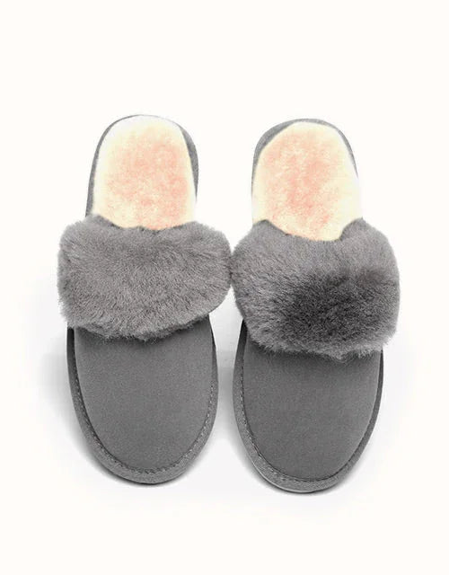 URBAN UGG® Collar Scuff Slippers