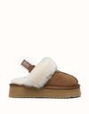 AUSTRALIAN SHEPHERD® Slingback Waffle Platform Slippers