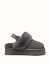 AUSTRALIAN SHEPHERD® Slingback Waffle Platform Slippers